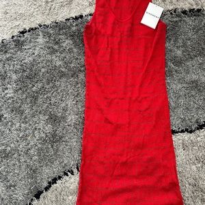 Givenchy red dress